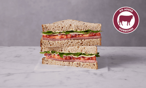 Coles Express - Roast Beef and Salad Sandwich