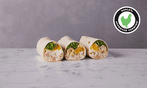 Coles Express - Triple Chicken Caesar Wrap