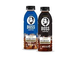 Boss Black Double Espresso and Long Black five hundred mililitre varieties