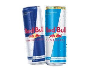 Red Bull four hundred and seventy three mililitre varieties